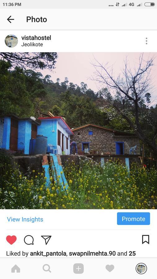 Vista Hostel Jeolikote, Nainital Patwa Dunga Luaran gambar
